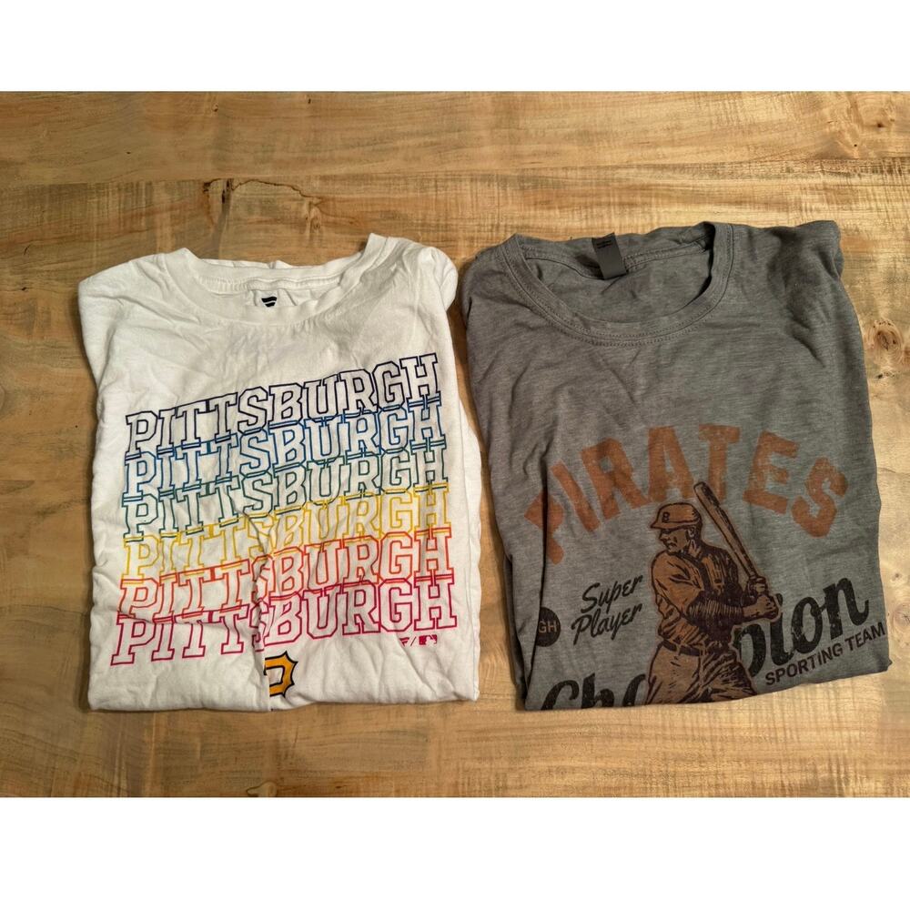 Pittsburgh Pirates Retro Graphic and Pittsburgh pride bundle size med